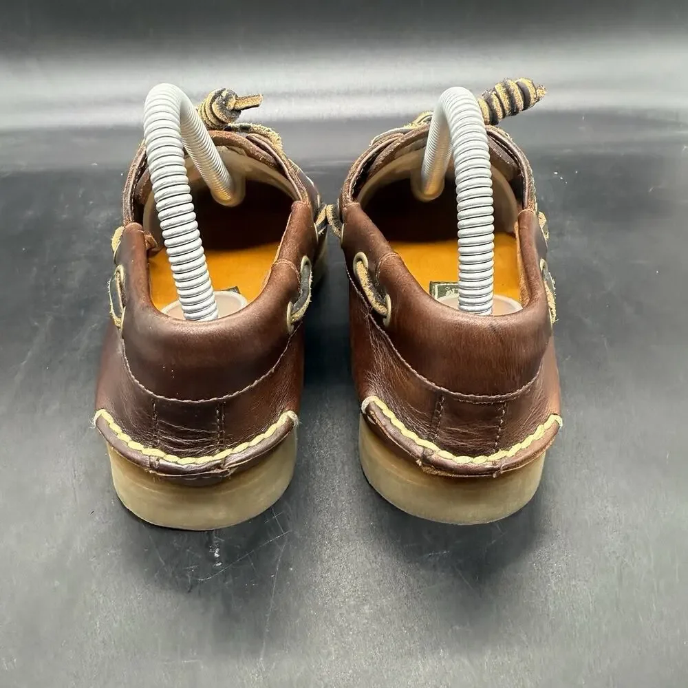 Timberland Boat Shoes Kids Size 13K Brown 2 Eye Classic Loafers